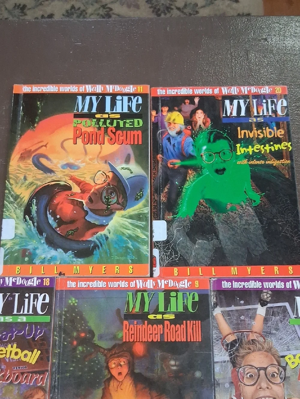 The Incredible Worlds of Wally McDoogle children's series by‎ author Bill Myers